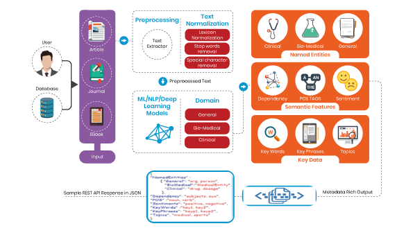 How does the Metadata Tag Extractor work?