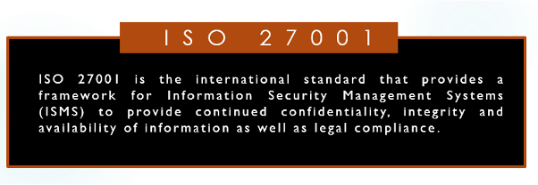 What is ISO 27001?