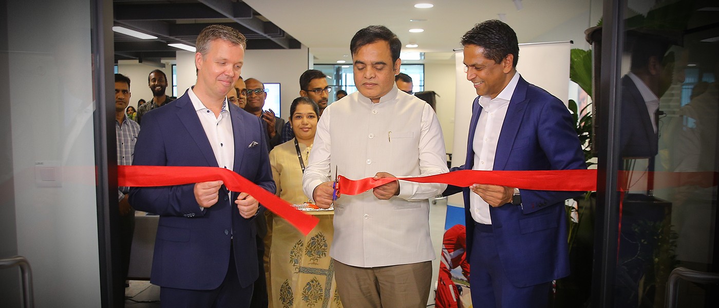 Dr. C.N. Ashwath Narayan, Minister for Information Technology – Biotechnology, Karnataka, Inaugurates the Software Development Center of Laerdal Medical and Impelsys in Bangalore