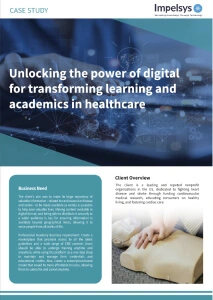 Unlocking the Power of Digital for Transforming Learning and Academics in Healthcare