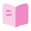 book pink icon
