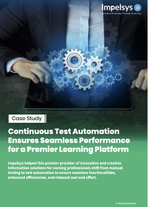 Continuous Test Automation Ensures Seamless Performance for a Premier Learning Platform