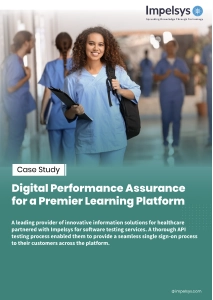 Digital Performance Assurance for a Premier Learning Platform