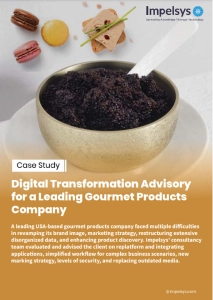 Digital Transformation Advisory for a Leading Gourmet Products Company