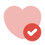 heart check icon