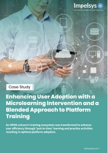 Enhancing User Adoption with a Microlearning Intervention and a Blended Approach to Platform Training