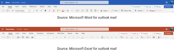 MS Office UI