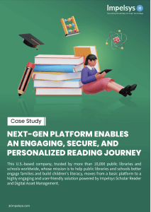 Next-Gen Platform Enables Personalized, Engaging, and Secure Reading Journey