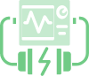 Medical device testing icon