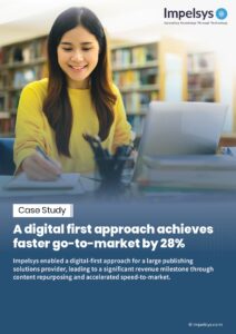 A digital-first approach achieves faster go-to-market by 28%