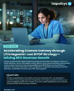 Accelerating Content Delivery through LTI Integration and BYOP Strategy—Driving 30% Revenue Growth